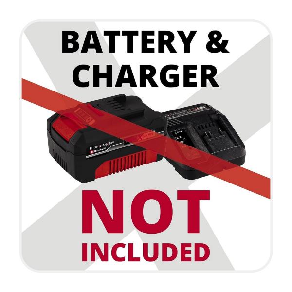Акумулаторен пистолет за топло лепене Einhell TE-CG 18 Li Solo Power X-Change - 120 s, 170 °C, 11 mm