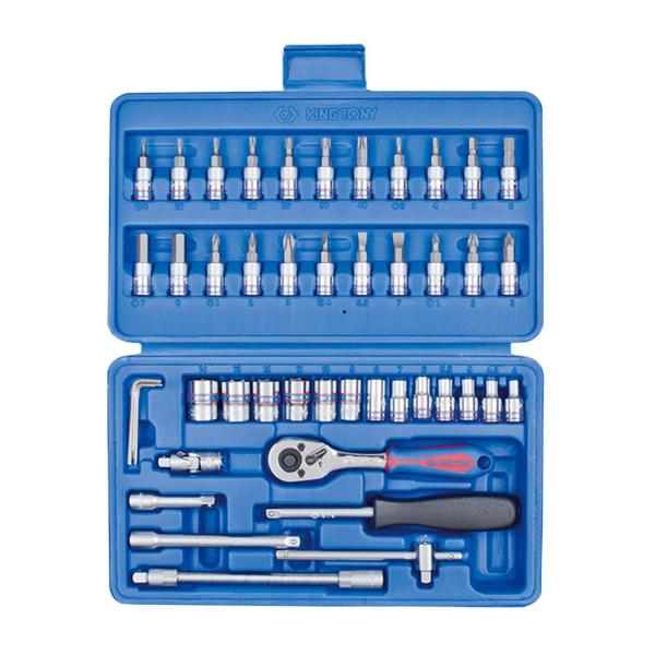 Комплект гедоре King Tony ST2346MR - 1/4 inch, 46 броя