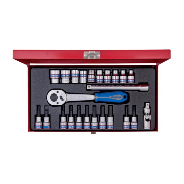 Комплект гедоре King Tony 3524MR - 3/8 inch, 24 броя