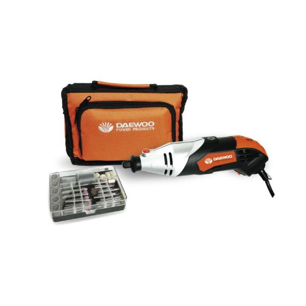 Мултифункционален прав шлайф с аксесоари Daewoo DADG233D - 170 W, 1.5-3.2 mm, 120 бр