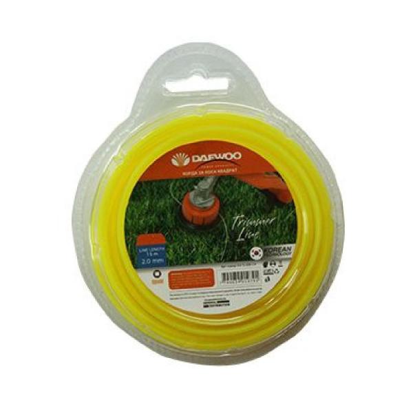 Корда за тример Daewoo DATL-02B - ф3 mm, 15 m, тип квадрат