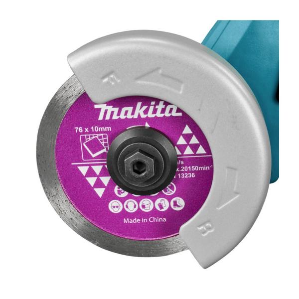 Акумулаторен ъглошлайф Makita DMC300Z – 18 V, 76 мм, 20000 min⁻¹