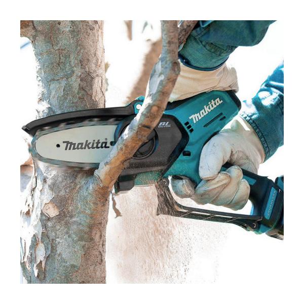 Акумулаторен верижен трион Makita UC100DWA – 12 V, 2 Ah, 10 cm, 0.325 Inch