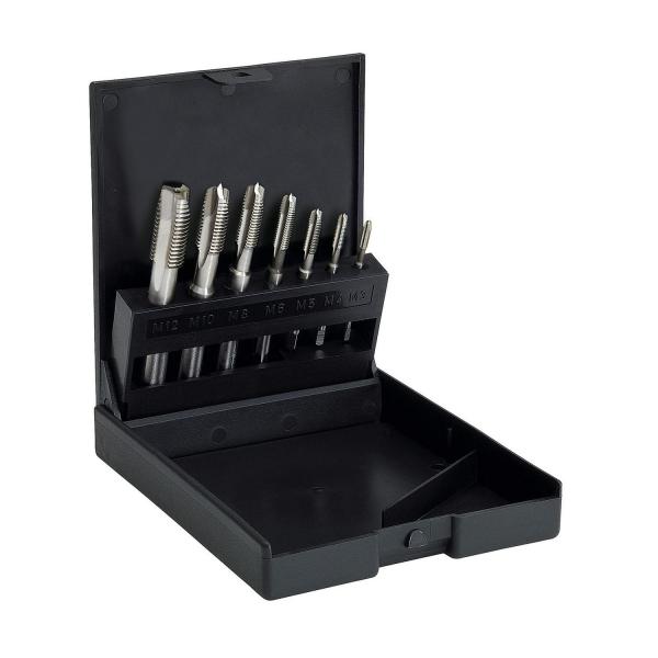 Комплект машинни метчици Volkel 80500 – M3–M12, 7 бр.