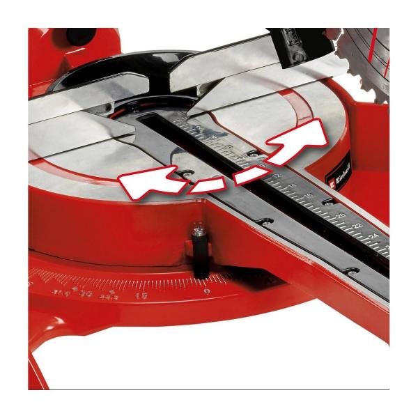Настолен циркуляр Einhell TC-SM 2534/1 Dual – 2100 W, ф250 mm, лазер и функция за издърпване