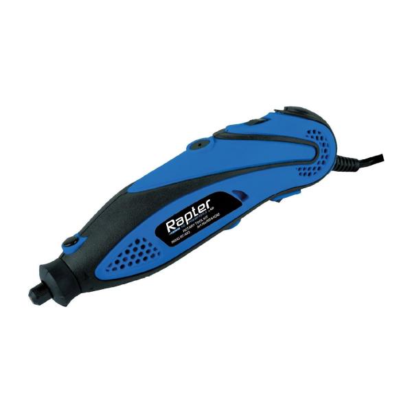 Мини прав шлайф с аксесоари Rapter RRHQ RT-100 - 135W, 3.2 mm, 190 накрайника