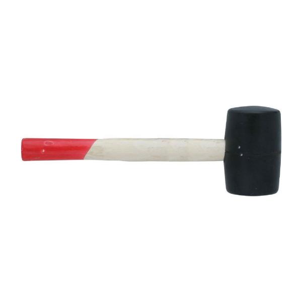 Гумен чук с дръжка от фибростъкло Bolter - 453.5 gr, 95 mm