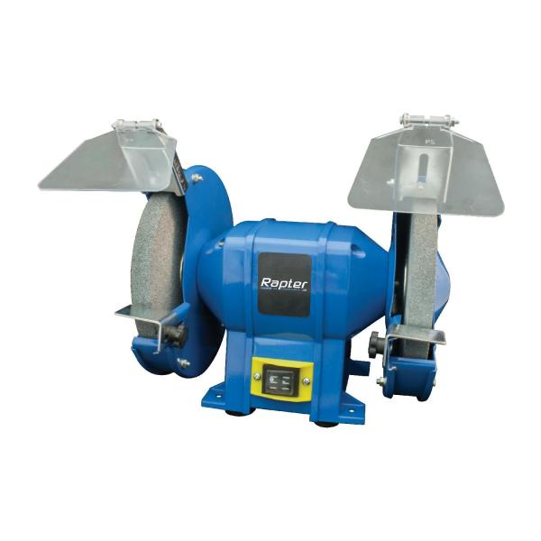 Шмиргел Rapter RRHQ BG-100, RR44140 - 350 W, 2950 r/min, ф200x16x20 mm