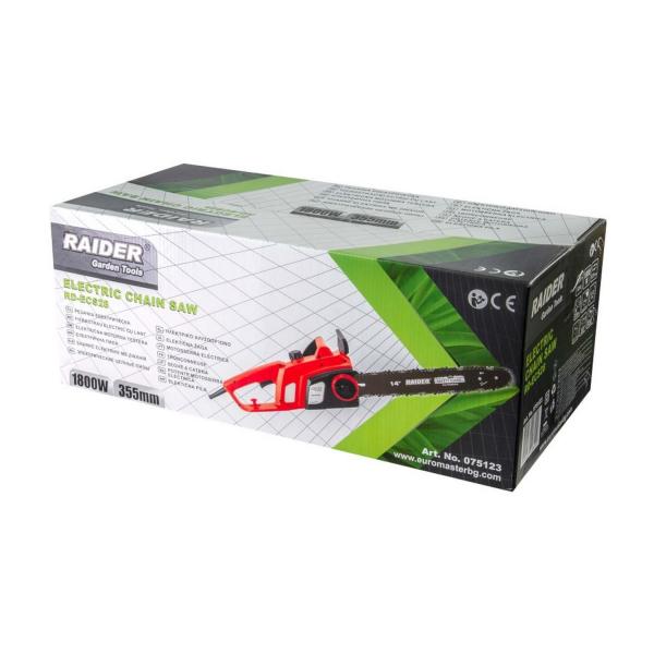 Електрически верижен трион Raider Garden Tools RD-ECS28 – 1800 W, 350 мм