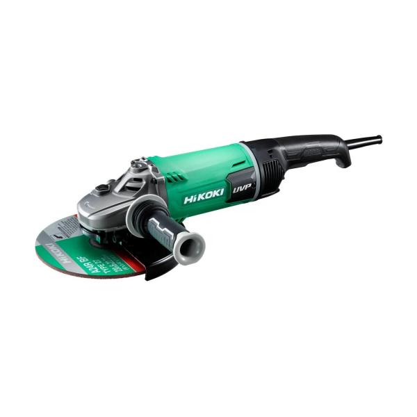 Електрически ъглошлайф HiKOKI G23UDY2-WKZ - 2600 W, 230 мм, 6600 об./мин