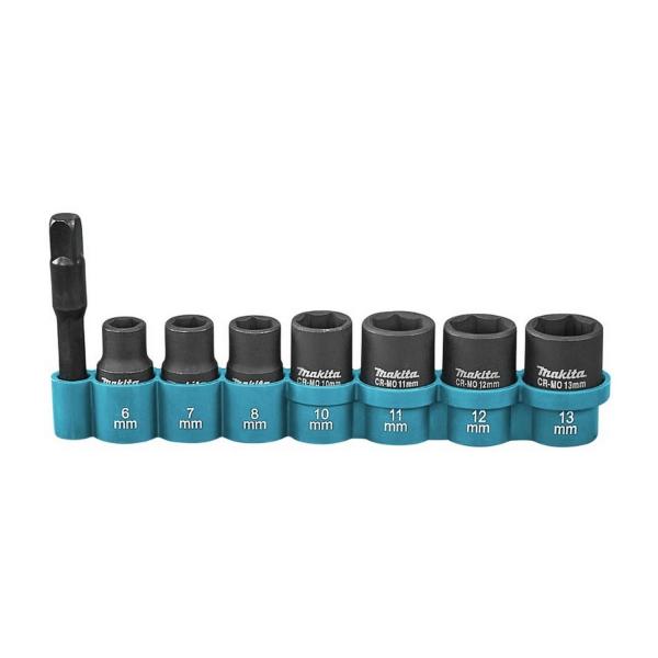 Комплект ударни вложки Makita E-12289 – 1/4″, 8 части
