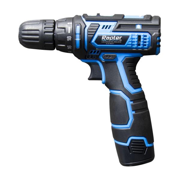 Акумулаторен винтоверт Rapter RRHQLCD-301 - 12 V, 1.3 Ah, 25 Nm