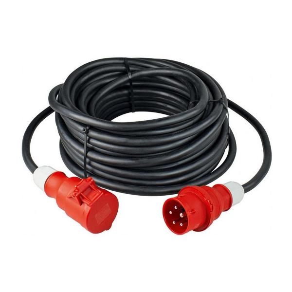 Трифазен CEE удължител за ток as-Schwabe 61015 – 25 м, 5G2,5 мм²