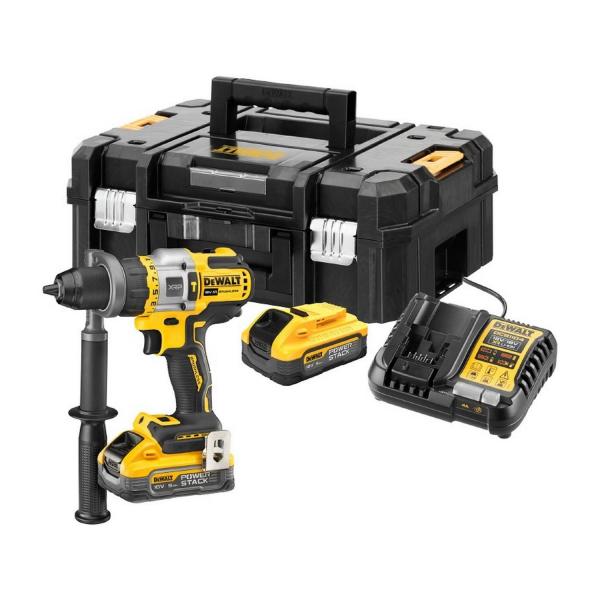 Акумулаторен ударен винтоверт DeWALT DCD999H2T – 18 V, 2×5 Ah, 112 Nm