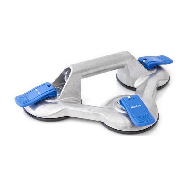 Тройна алуминиева вендуза за плоскости Bohle Veribor BO 603.021 - 120 mm, 100 kg