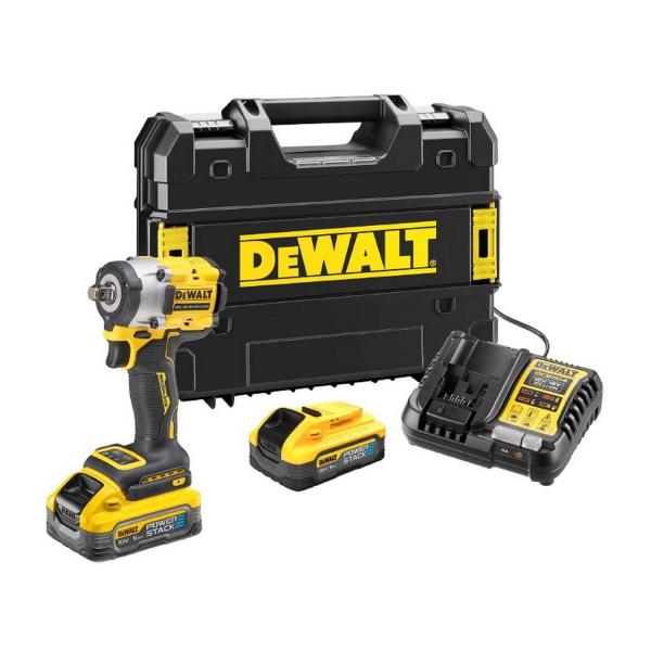 Акумулаторен ударен гайковерт DeWALT DCF921H2T - 18 V, 1/2 inch, 406 Nm, 2x5 Ah