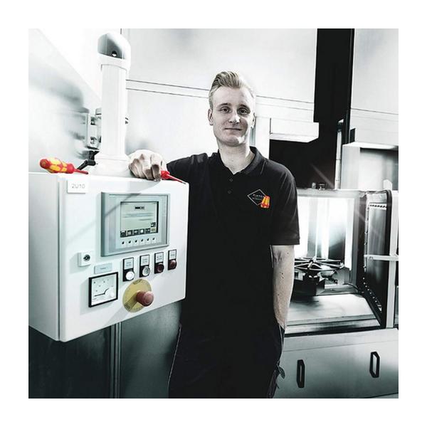 Комплект елекктрически отвертки Wera Kraftform Plus 100, 05135961001 - 1000 V VDE, SB/PH/PZ, 7 броя