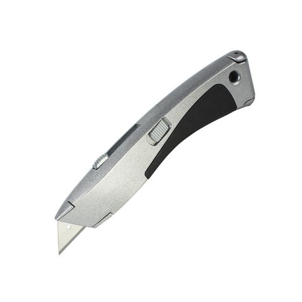 Макетен нож с трапецовидно прибиращо острие Wolfcraft 4132000 - 19 mm