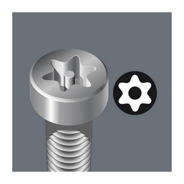Накрайник бит Wera 867/1 Z Torx BO - TX30, 1/4 inch, 25 mm