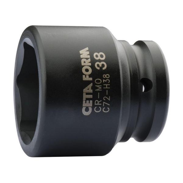 Ударна вложка 6-стенна Ceta-Form 12355 - 22 mm, 3/4 inch