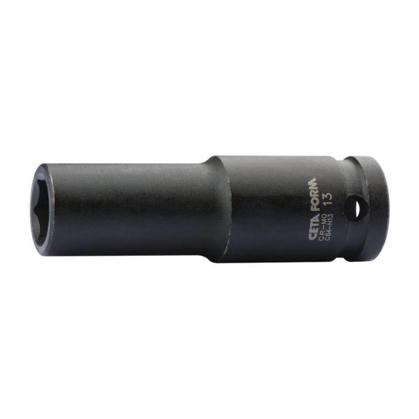 Удължена ударна вложка 6-стенна Ceta-Form 28659 - 10 mm, 1/2 inch