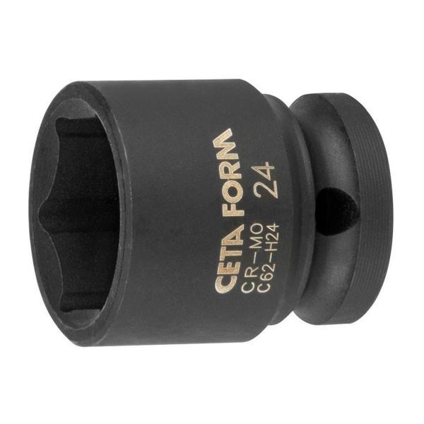 Ударна вложка 6-стенна Ceta-Form 12332 - 12 mm, 1/2 inch