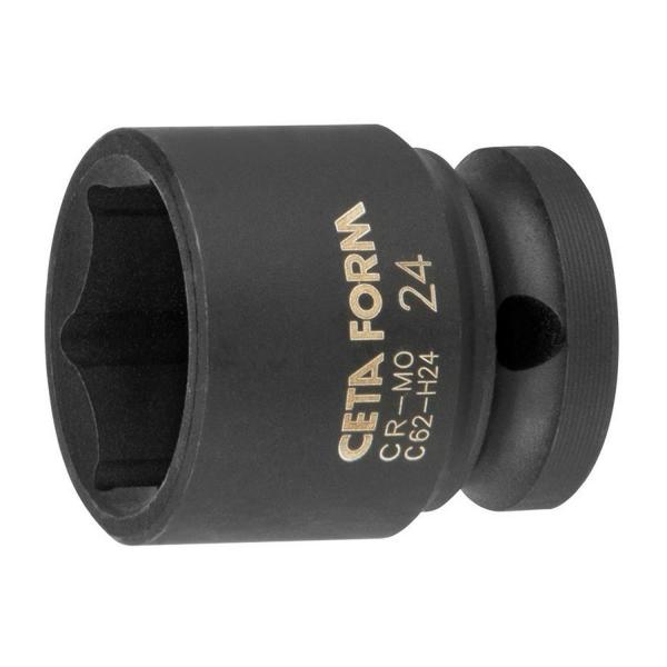 Ударна вложка 6-стенна Ceta-Form 12339 - 19 mm, 1/2 inch