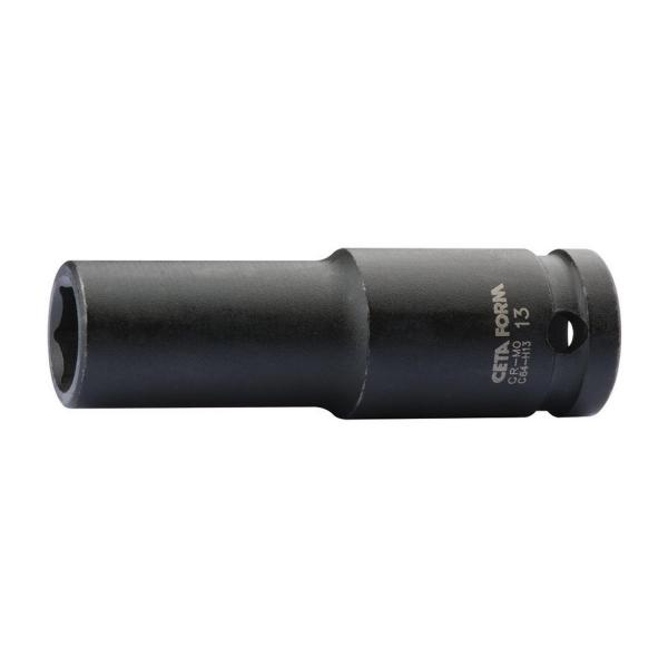 Удължена ударна вложка 6-стенна Ceta-Form 28665 - 18 mm, 1/2 inch