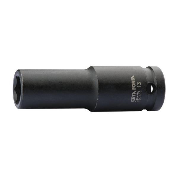 Удължена ударна вложка 6-стенна Ceta-Form 28669 - 27 mm, 1/2 inch