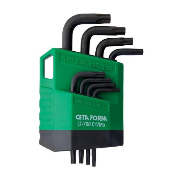 Комплект шестограми Torx Ceta-Form 11990 - 8 бр.