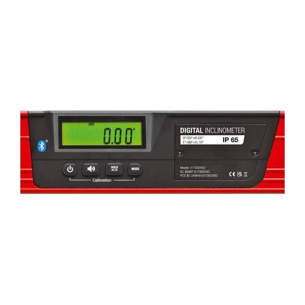 Алуминиев дигитален нивелир Sola Bluetooth Red Digital 180 – 1800 мм, 0,5 мм/м