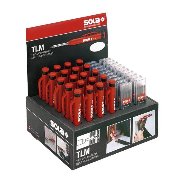 Комплект дърводелски моливи Sola TLM2 Set – 20 бр, 150 мм