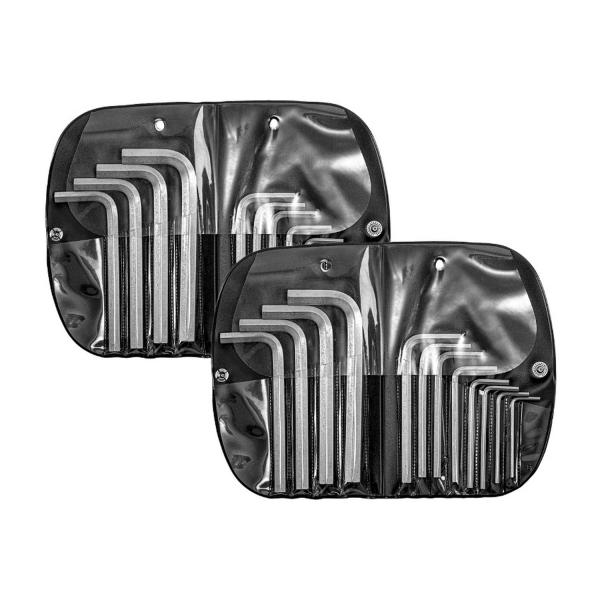Комплект г-образни ключове Usag 280 MP/S24 U02800481 – 2–10 мм, 1/20–7/16, 24 бр.