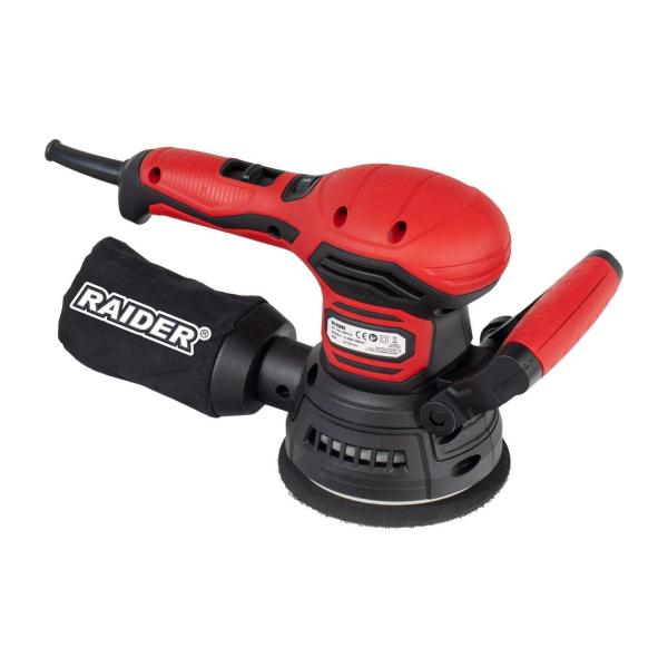 Ексцентършлайф Raider Power Tools RD-RSA08 - 400 W, 125 mm, 6000-13000 rpm