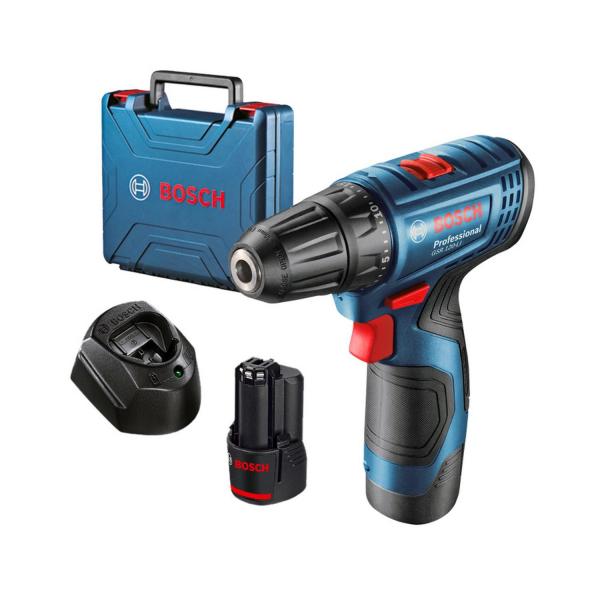 Акумулаторен винтоверт Bosch GSR 120-Li - 12 V, 2 Ah, 14/30 Nm
