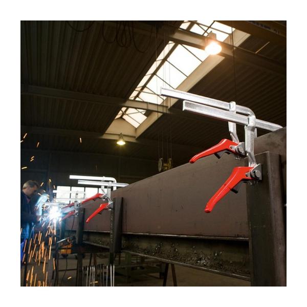Бързодействаща стяга с метални челюсти Bessey GH40 - 8500 N, 120x400 mm