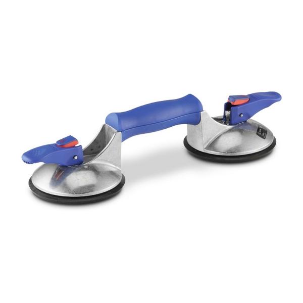 Двойна вендуза за плоскости Bohle Veribor BO 602.40BL - ф 120 mm, 60 kg
