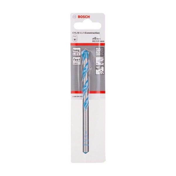 Свредло за бетон с цилиндрична опашка Bosch CYL-9 Multi Construction, 2608900621 - ф 8 mm, 80/120 mm