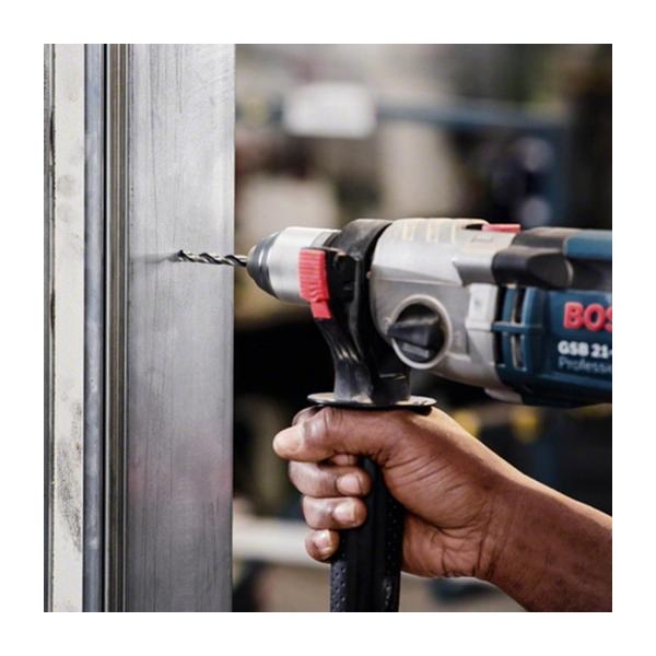 Комплект свредла за метал HSS с цилиндрична опашка Bosch PointTeQ, 2608577346 - 6 бр., ф 2-8 mm