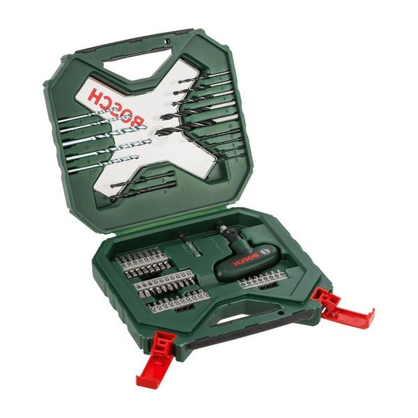 Комплект битове Bosch X-Line, 2607010610 - 1/4 inch, 54 части