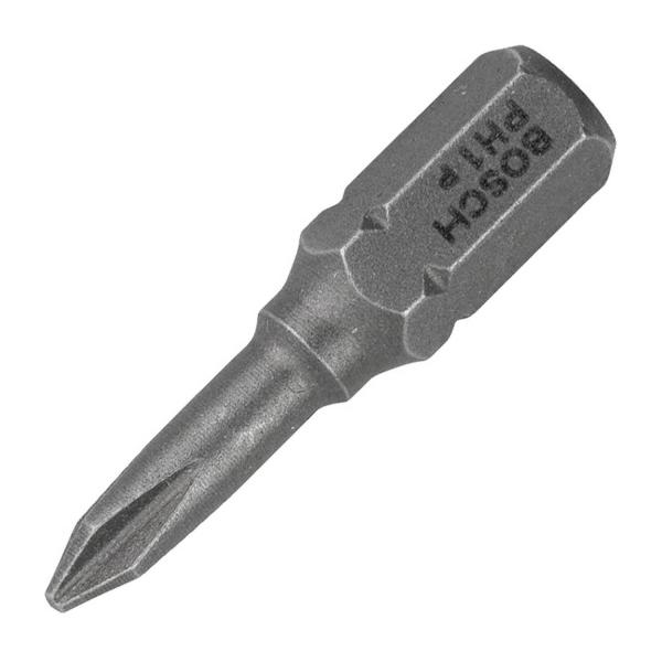 Накрайник бит PH Philips Bosch Extra Hard, 2607001515 - PH 3, 1/4 inch, 25 mm, 3 бр.
