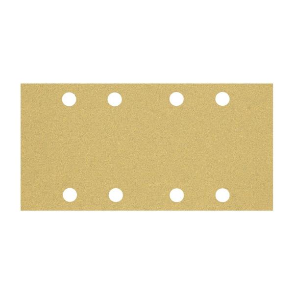 Шкурка за виброшлайф правоъгълна Bosch Best for Wood and Paint C470, 2608900854 - 8 отвора, 186х93 mm, P60