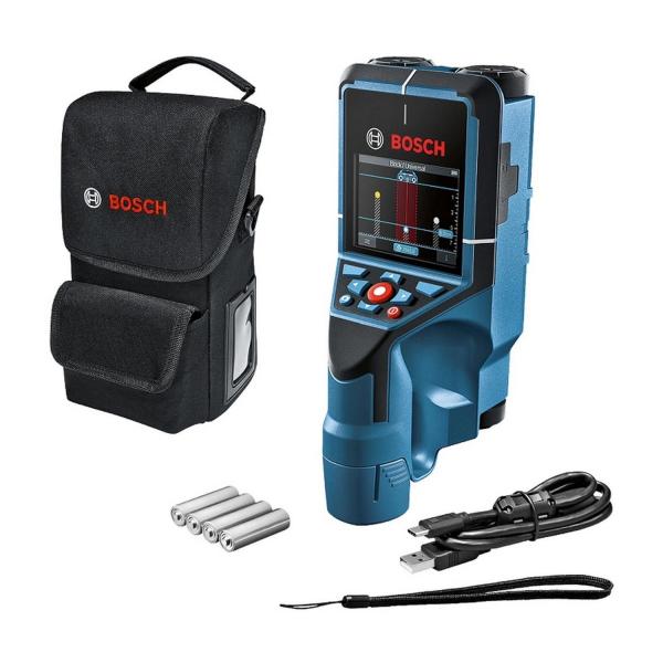 Детектор за метал, дърво, пластмаса и кабели Bosch D-tect 200 C, 0601081600 - 0-200 mm