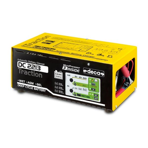 Зарядно устройство Deca DC 2213 Traction – 6/12/24 V, 13 A, 160 Ah