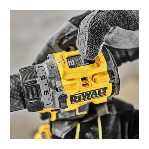 Акумулаторен винтоверт DeWALT DCD800P2T – 18 V, 5 Ah, 90 Nm