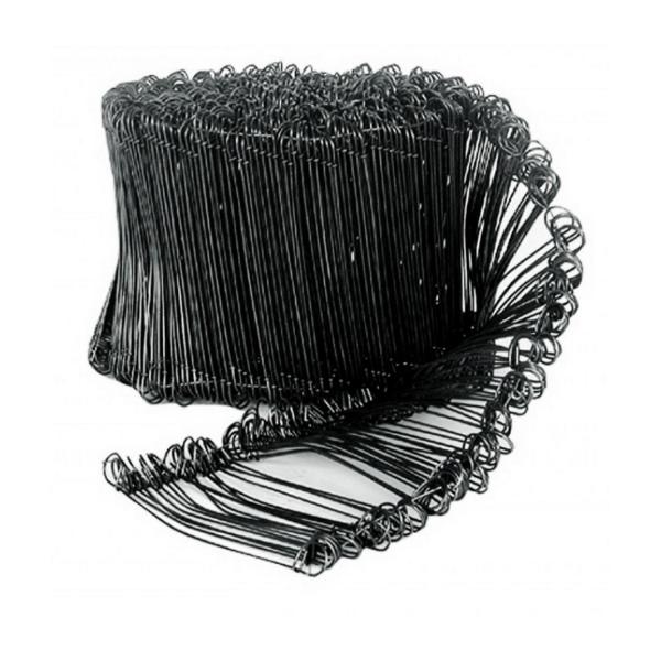 Арматурна тел с куки за връзване Edma, 960449 - 1.1 mm, 120 mm, 1000 бр.