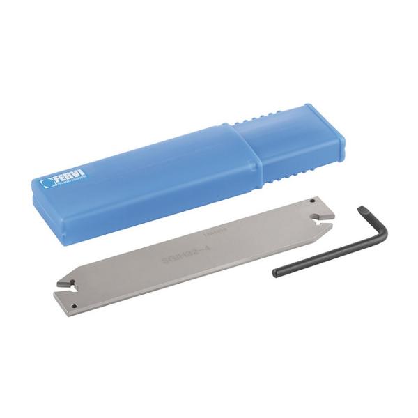 Стругарски нож със сменяеми пластини прорезен Fervi, SGIH26/3 - 25.75x109 mm