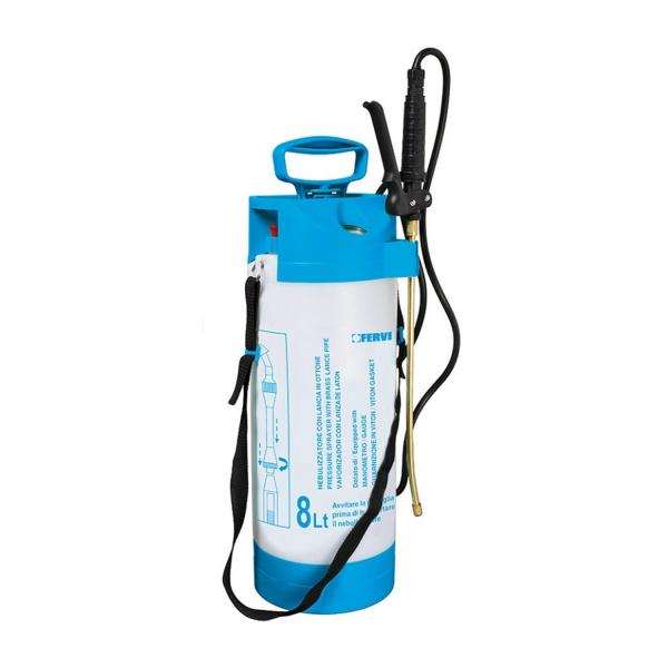 Раменна пръскачка за растителна защита Fervi 0303 - 8 l, 3 bar