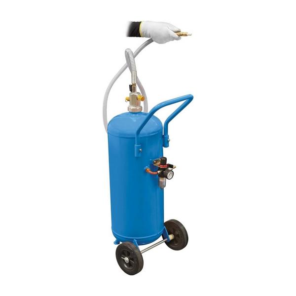 Мобилна пясъкоструйка Fervi 0310, 0310 - ф 2-3 mm, 6.2 bar, 240-300 l/min