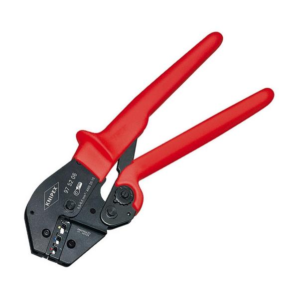 Клещи за изолирани кабелни обувки Knipex 97 52 06 – 0.5–6 мм², 250 мм